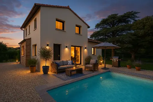 Aigues-Vives Villa 110m2 389 900€